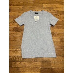 Saint James Deep Scoop Neck Tshirt Womens US 4 Ajaccio 11 Blue